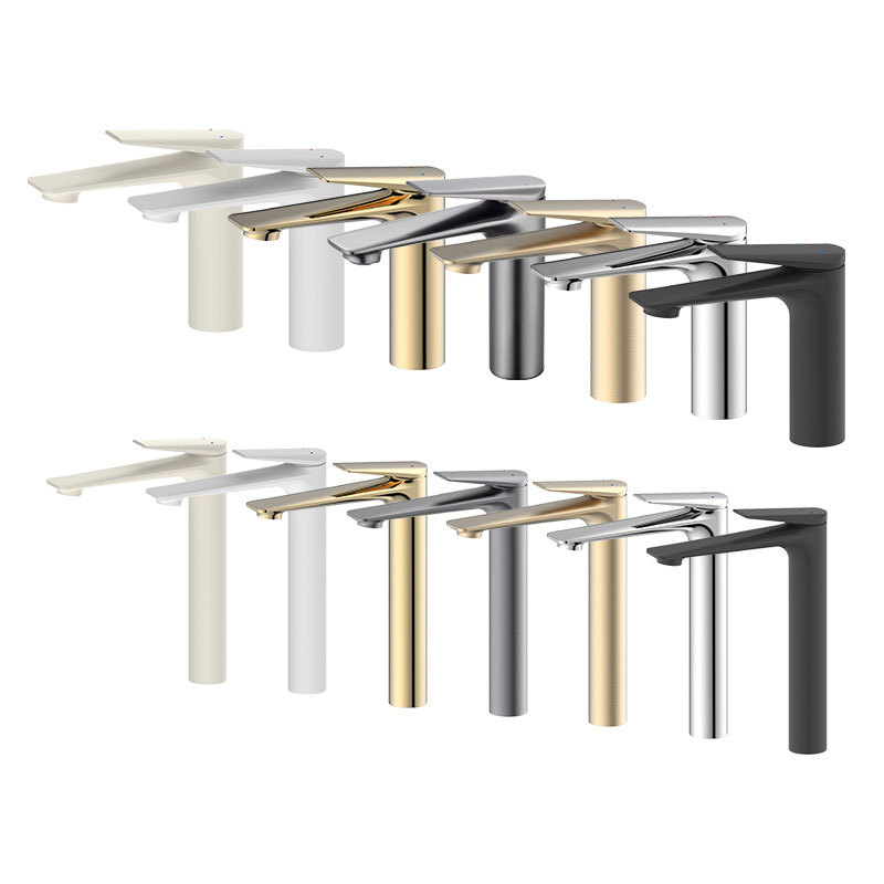 Solid Brass Tall Basin Mixer