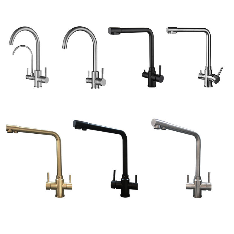 3-in-1 Water Filter Kitchen Mixer Faucet