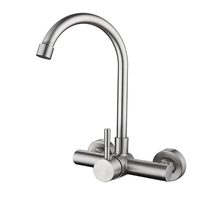 Wall-Mounted High-Arc Balcony and Laundry Mixer